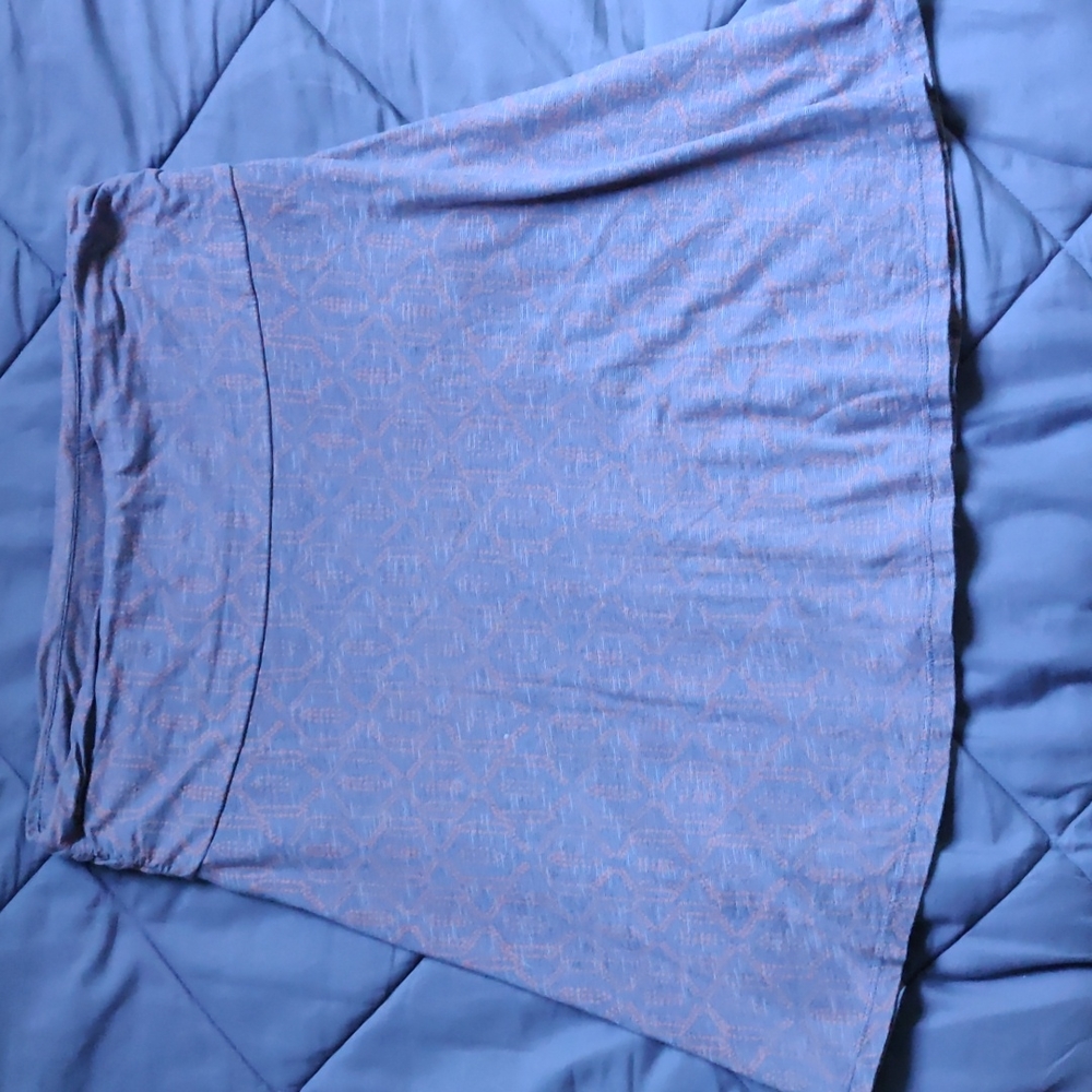 Toad&Co organic cotton/tencel/spandex Chaka skirt, Medium
